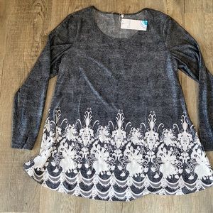 A line tunic top